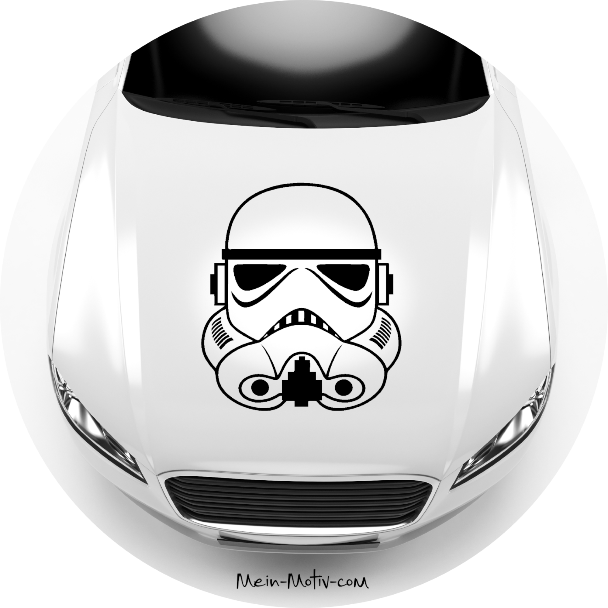Aufkleber 37008 Star Wars Stormtrooper Helm